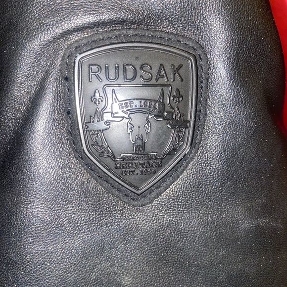 Rudsak Black Leather Coat - Picture 3 of 5